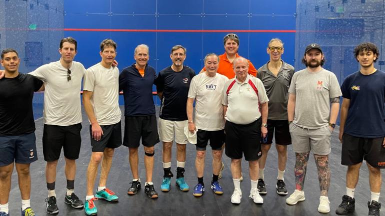 2023 Navy Squash - Team Photo