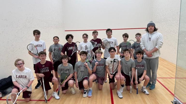 Boys Latin Squash Team