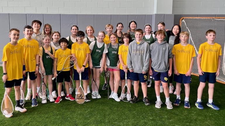 St Paul's Squash Team